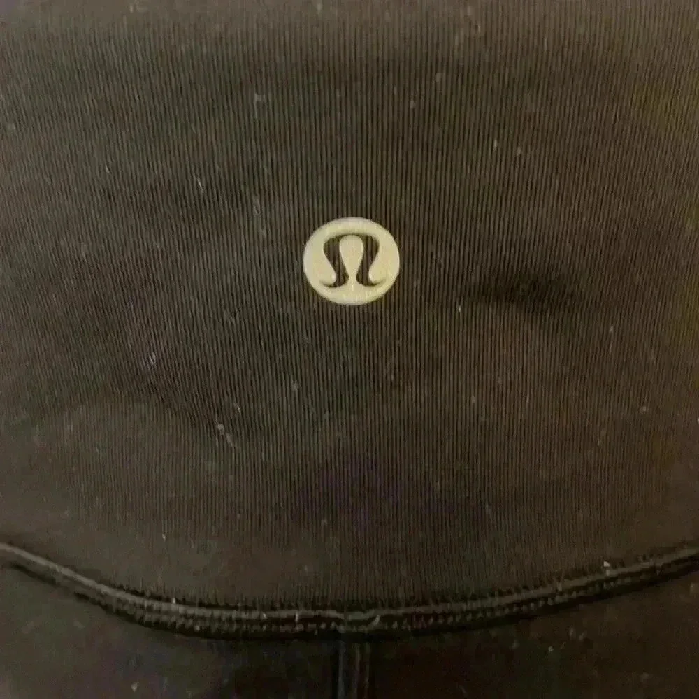 Lululemon Black Leggings with Mesh-Sz 4